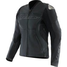 Dainese Racing 5 Black Black Kadın Deri Mont