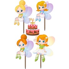 Himi Pasta Süsleri Peri Melek Pasta Süsleri Kız Erkek Çocuk Maket Pasta Kürdanı Pasta Süsleri Cupcake Kürdan Süsleri