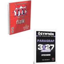 Anla Kazan Yayınları 2027 Murat 2027 Tyt Fizik Öğrencim Defteri+ Evp Akademi Paragraf