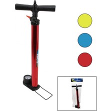 Hace Bazaar Saatli Iran El Pompası Metal Gövde Plastik Kol - Altlık 55 cm Top - Bisiklet - Motor (4887)