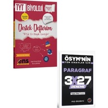 Anla Kazan Yayınları 2027 Ens 2027 Tyt Biyoloji Destek Defterim+ Evp Akademi Paragraf