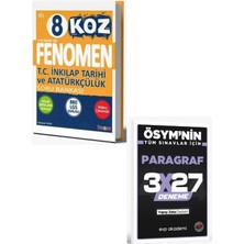 Anla Kazan Yayınları 2027 Fenomen 2027 8 Koz Inkılap Tarihi ve Atatürkçülük Soru Bankası+ Evp Akademi Paragraf