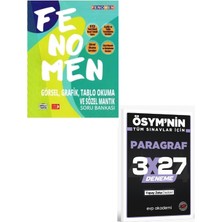 Anla Kazan Yayınları Fenomen 2027  8 Görsel ve Grafik Okuma Soru Bankası+ Evp Akademi Paragraf