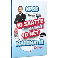 Dizgi Kitabevi 2026 Kpss Mertcan Güler ile Tamamı Video Anlatımlı 10 Saatte Garanti 10 Net Temel Matematik Kampı