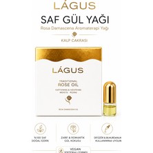 Lagus Saf Gül Yağı Lágus Rosa Damascena Aromaterapi Yağı Kalp Çakrası
