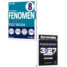 Anla Kazan Yayınları Fenomen 2027 8 Englısh Test Book+ Evp Akademi Paragraf