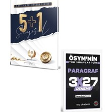 Anla Kazan Yayınları Bilgisarmal 2027 Tyt Ayt Sayısal 5 + 1 Denemesi+ Evp Akademi Paragraf