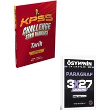 Anla Kazan Yayınları Murat 2027 Kpss Tarih Challenge Soru Bankası+ Evp Akademi Paragraf