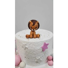 Himi Pasta Süsleri Aslan Maket Kürdanlı Cupcake Pasta Süsü Doğum Günü Süsleri Pasta Kürdanı Kürdan Süsü