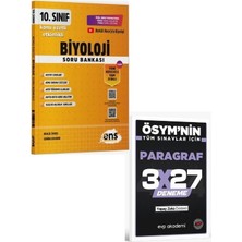 Anla Kazan Yayınları Ens 2027 10. Sınıf Biyoloji Etkinlikli Soru Bankası+ Evp Akademi Paragraf