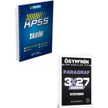 Anla Kazan Yayınları Murat 2027 Kpss Tarih Defteri+ Evp Akademi Paragraf