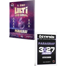 Anla Kazan Yayınları Ulti 2027 6. Sınıf Paragraf Soru Bankası+ Evp Akademi Paragraf