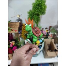 Himi Pasta Süsleri Kaplumbağa Maket Kürdanlı Cupcake Pasta Süsü Doğum Günü Süsleri Pasta Kürdanı
