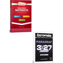 Anla Kazan Yayınları Sonuç 2027 12. Sınıf Matematik Temel Düzey Tek Kitap+ Evp Akademi Paragraf