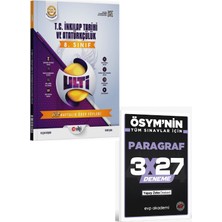 Anla Kazan Yayınları Ulti 2027 8. Sınıf Lgs T.c. Inkılap Tarihi ve Atatürkçülük Haftalık Ödev Föyleri+ Evp Akademi Paragraf