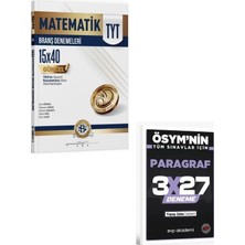 Anla Kazan Yayınları 2027 Bilgisarmal 2027 Tyt Matematik 15 x 40 Branş Denemeleri+ Evp Akademi Paragraf
