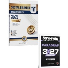 Anla Kazan Yayınları 2027 Bilgisarmal 2027 Tyt Sosyal Bilimler 30 x 20 Branş Denemeleri+ Evp Akademi Paragraf