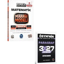 Anla Kazan Yayınları 2027 Çap 2027 Üniversiteye Hazırlık Matematik Ders Platosu Maarif Modeli Tematik Soru Bankası+ Evp Akademi Paragraf