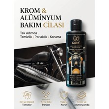 Gard Motorsiklet Krom & Alüminyum Bakım Cilası 125 ml