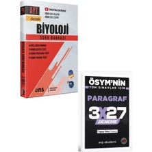 Anla Kazan Yayınları 2027 Ens 2027 Ayt Biyoloji Destek Soru Bankası+ Evp Akademi Paragraf