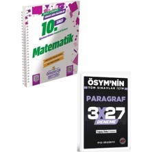 Anla Kazan Yayınları Murat 2027 10.sınıf Matematik Öğrencim Defteri+ Evp Akademi Paragraf
