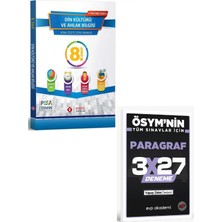 Anla Kazan Yayınları Sonuç 2027 8.sınıf Din Kültürü ve Ahlak Bilgisi Soru Bankası+ Evp Akademi Paragraf
