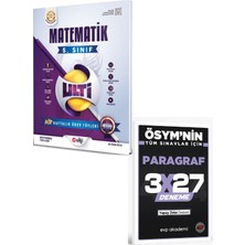 Anla Kazan Yayınları Ulti 2027 5. Sınıf Matematik Haftalık Ödev Föyleri+ Evp Akademi Paragraf