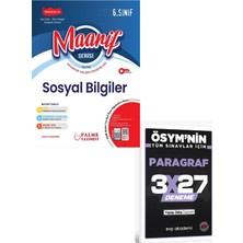 Anla Kazan Yayınları Palme 2027 6. Sınıf Maarif Serisi Sosyal Bilgiler Haftalık Deneme+ Evp Akademi Paragraf