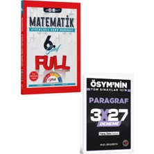 Anla Kazan Yayınları Full Matematik 2027  6. Sınıf Matematik Soru Bankası+ Evp Akademi Paragraf