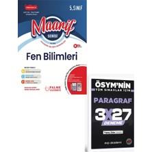 Anla Kazan Yayınları Palme 2027 5. Sınıf Fen Bilimleri Maarif Serisi Haftalık Deneme+ Evp Akademi Paragraf