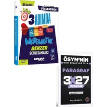 Anla Kazan Yayınları Ankara 2027 8. Sınıf Lgs Matematik Güçlendiren 3 Adımda Benzer Soru Bankası+ Evp Akademi Paragraf