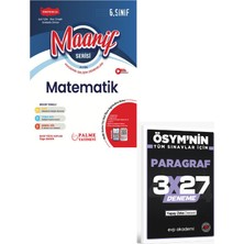 Anla Kazan Yayınları Palme 2027 6. Sınıf Matematik Maarif Serisi Haftalık Deneme+ Evp Akademi Paragraf