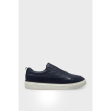 Kanuga Erkek Casual Deri Ayakkabı Lacivert Flotter K-FSC3288