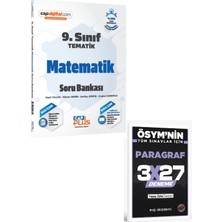 Anla Kazan Yayınları Çap 2027 9. Sınıf Matematik Tematik Plus Soru Bankası+ Evp Akademi Paragraf