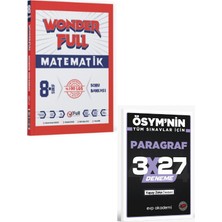 Anla Kazan Yayınları Full Matematik 2027 8. Sınıf Lgs Wonder Full Matematik Soru Bankası+ Evp Akademi Paragraf
