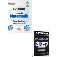 Anla Kazan Yayınları Çap 2027 10. Sınıf Matematik Tematik Soru Bankası+ Evp Akademi Paragraf