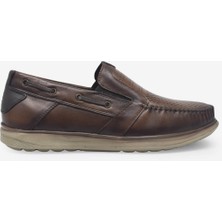 Kanuga Erkek Yazlık Comfort Deri Ayakkabı Taba RLX126