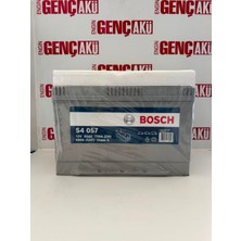 Bosch S4 057 12 V 95AH 720 Ah Akü
