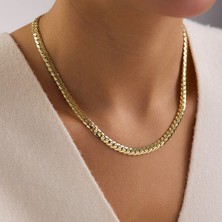 Sembol Gold 14 Ayar Cuban Gurmet Altın Kolye 5.50 Gram 50 cm 6 mm