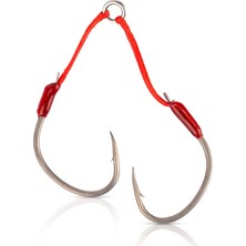 Mustad Alpha Point Ruthless Slow Fall Asist Olta Iğnesi A-Assıst3 No 1