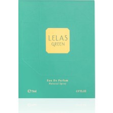Lelas Green Kadın Parfüm Edp 70 ml – Çiçeksi Meyveli Kalıcı Koku - 799