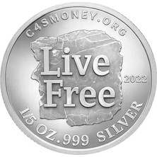 AgaKulche Özgür Libertas 2022 Gümüş Sikke Coin