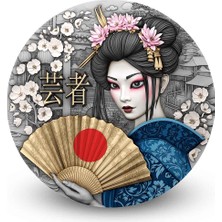 T&S AgaKulche Japon Geyşa Gümüş Sikke Coin