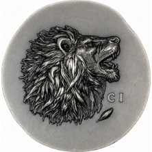 Cit AgaKulche Aslan Gümüş Sikke Coin