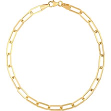 İstor AgaKulche Ataç 4 mm Altın Bileklik