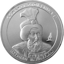 AgaKulche 2.Süleyman Osmanlı Gümüş Sikke Coin
