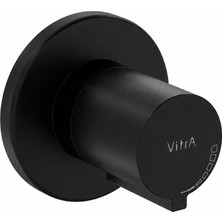 VitrA ANKASTRE STOP VALF SİYAH (SIVA ÜSTÜ GRUBU) (A4146136)