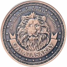 AgaKulche Galatasaray 24. Şampiyonluk Kutulu Bronz Sikke Coin