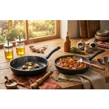 Haschef Yakut Ikili Döküm Tava 24 - 28 cm