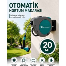 Modulbox Otomatik Hortum Makarası 1/2" 20 Metre
